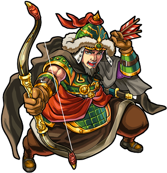 825 - Genghis Khan Monster Strike (530x381), Png Download