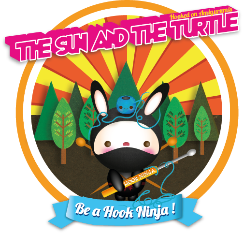 Be A Hook Ninja - Amigurumi (505x484), Png Download