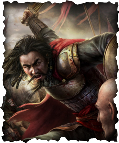 I Chose The Letter "g" For Genghis Khan Because Of - Genghis Khan (394x473), Png Download