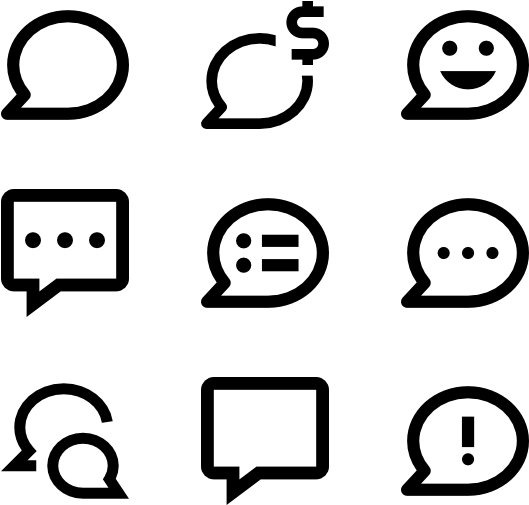 Source - Https - //www - Flaticon - Com/free-icons/chat - Detailed Icon (600x564), Png Download
