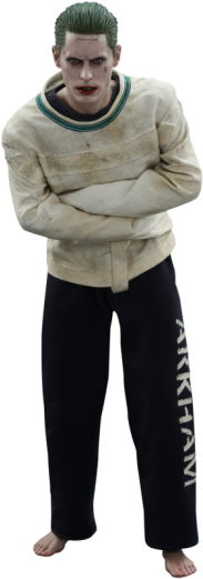 Hot Toys Suicide Squad - Joker (arkham Asylum) 1:6 Hot Toys Figure (520x520), Png Download