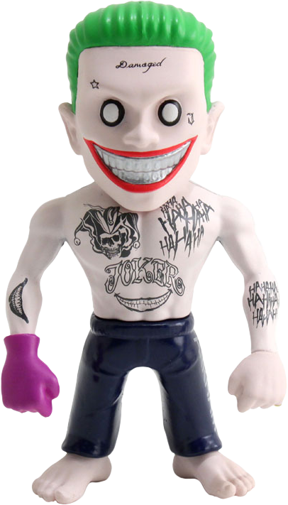 Suicide - Metals Die Cast Figure Joker (406x711), Png Download