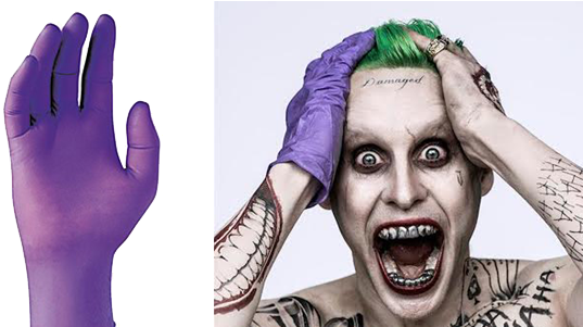 Buy On Amazon Sc 1 St Costume Diy Guide - Jared Leto Joker Glove (600x300), Png Download