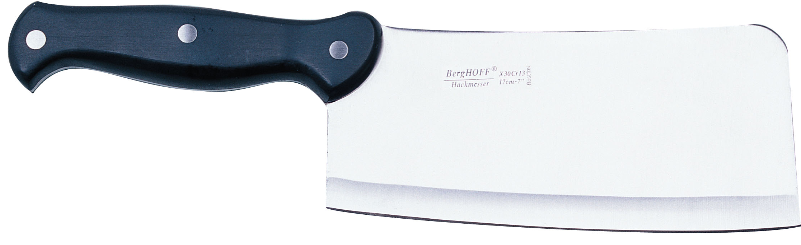 Berghoff Triple Riveted Cleaver, 7" - Utility Knife (800x640), Png Download