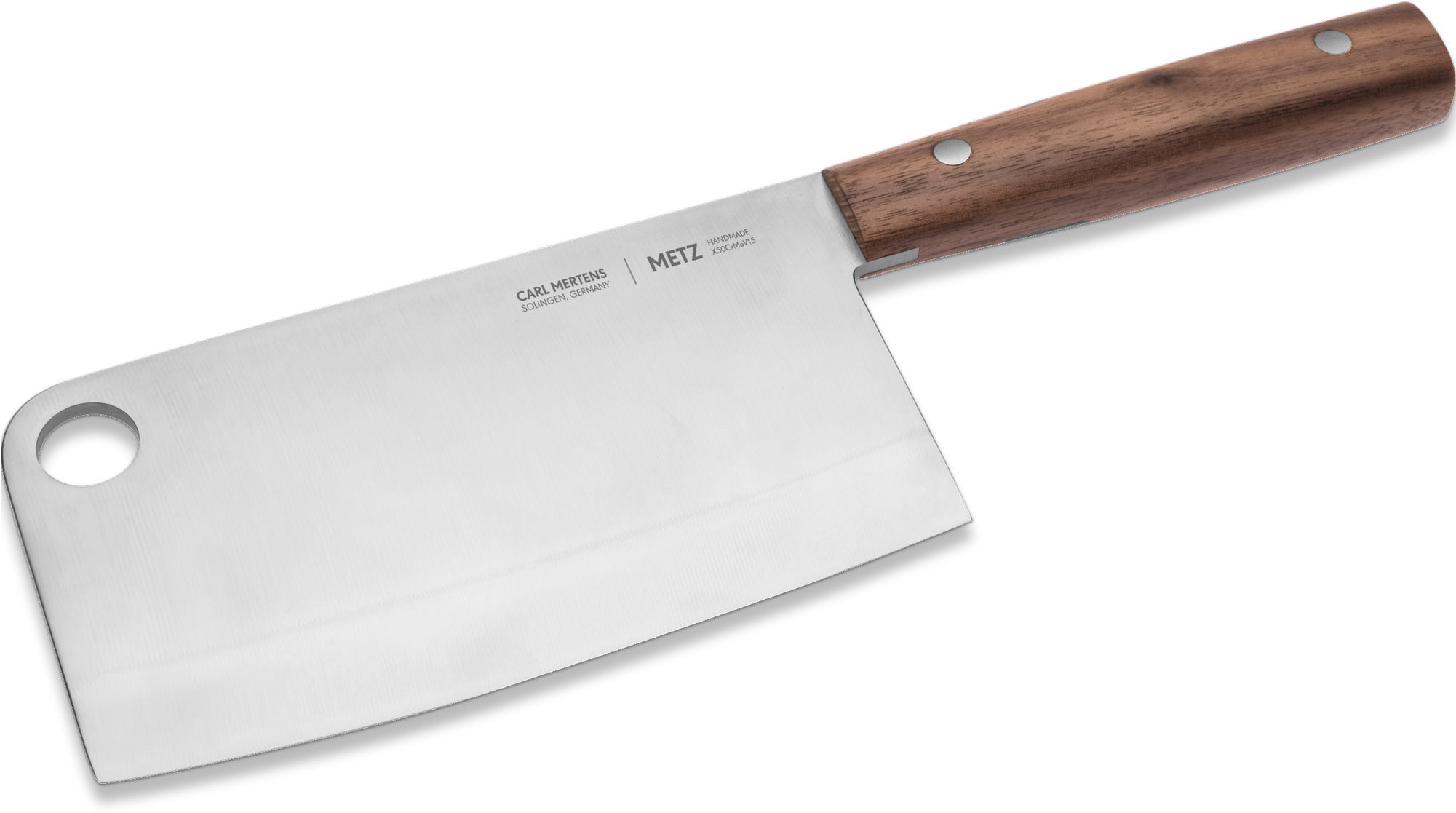 Metz Cleaver - Carl Mertens Metz Hackmesser (2000x1130), Png Download
