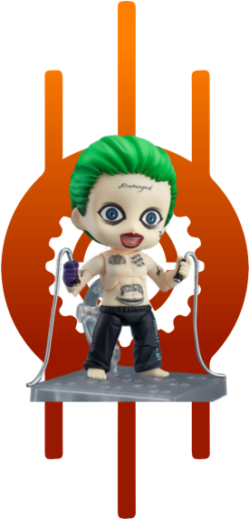 Suicide Squad Edition Nendoroid (300x572), Png Download