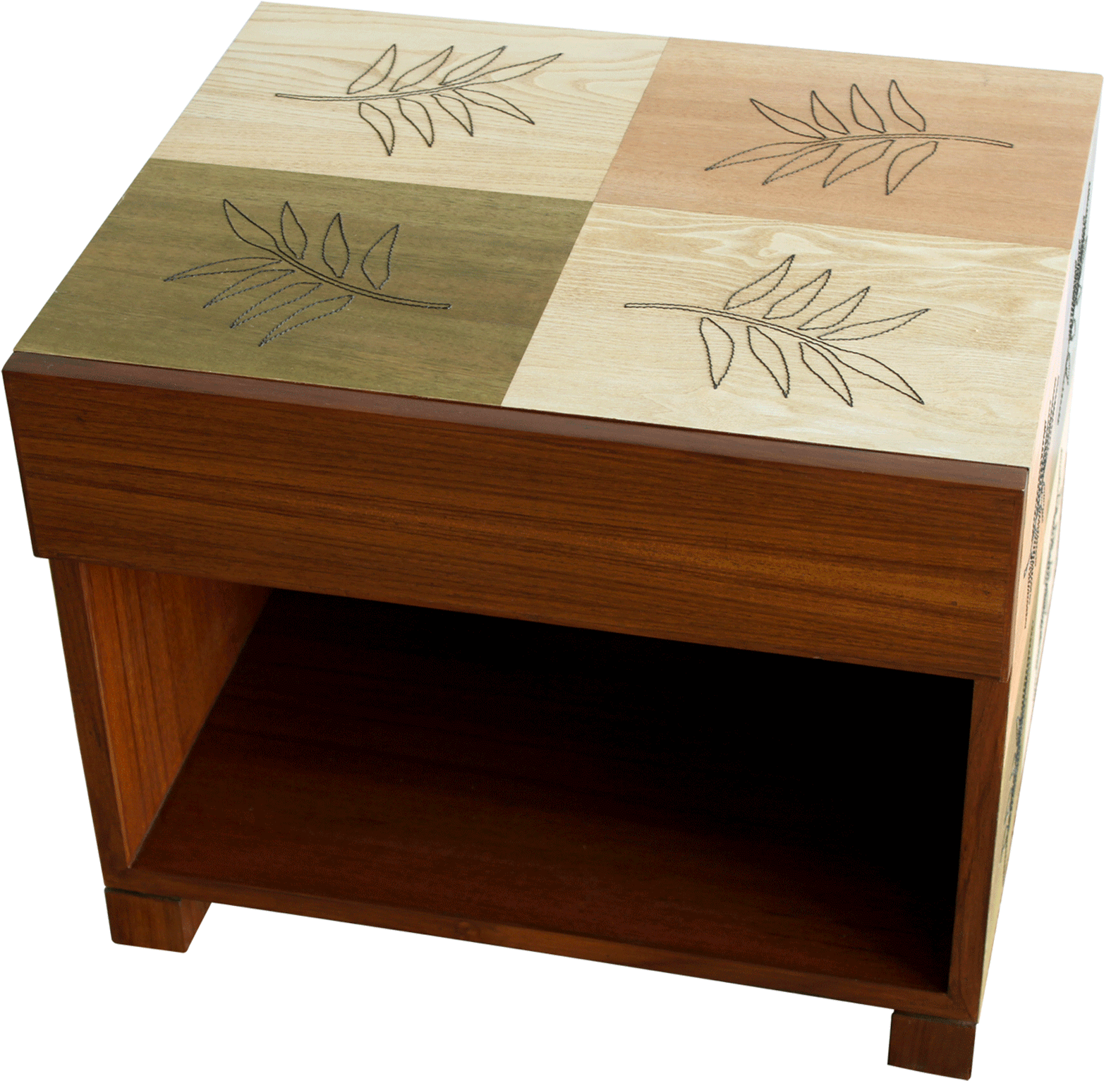 Flying Leaves Bed-side Table - Coffee Table (2000x2400), Png Download