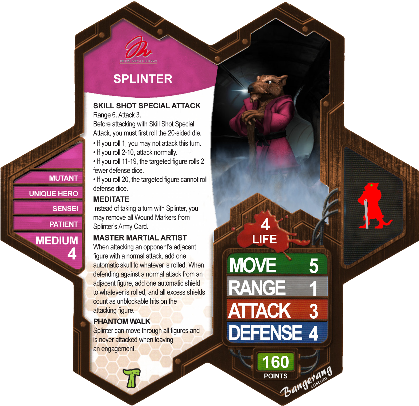 The Book Of Splinter - Heroscape Hulk (1462x1439), Png Download