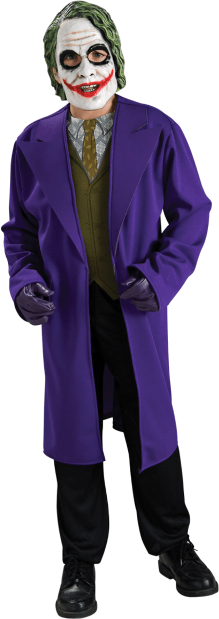Sc 1 St Jokers Masquerade - Joker Costume (800x1268), Png Download