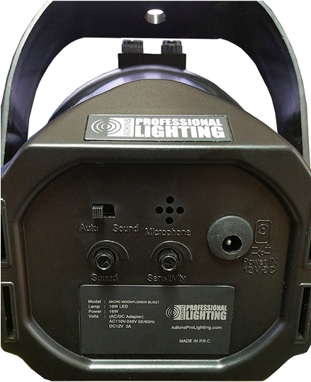 Click Here To View Full Picture - Micro Moonflower Burst Led Dj Lighting Effect Twice (600x600), Png Download