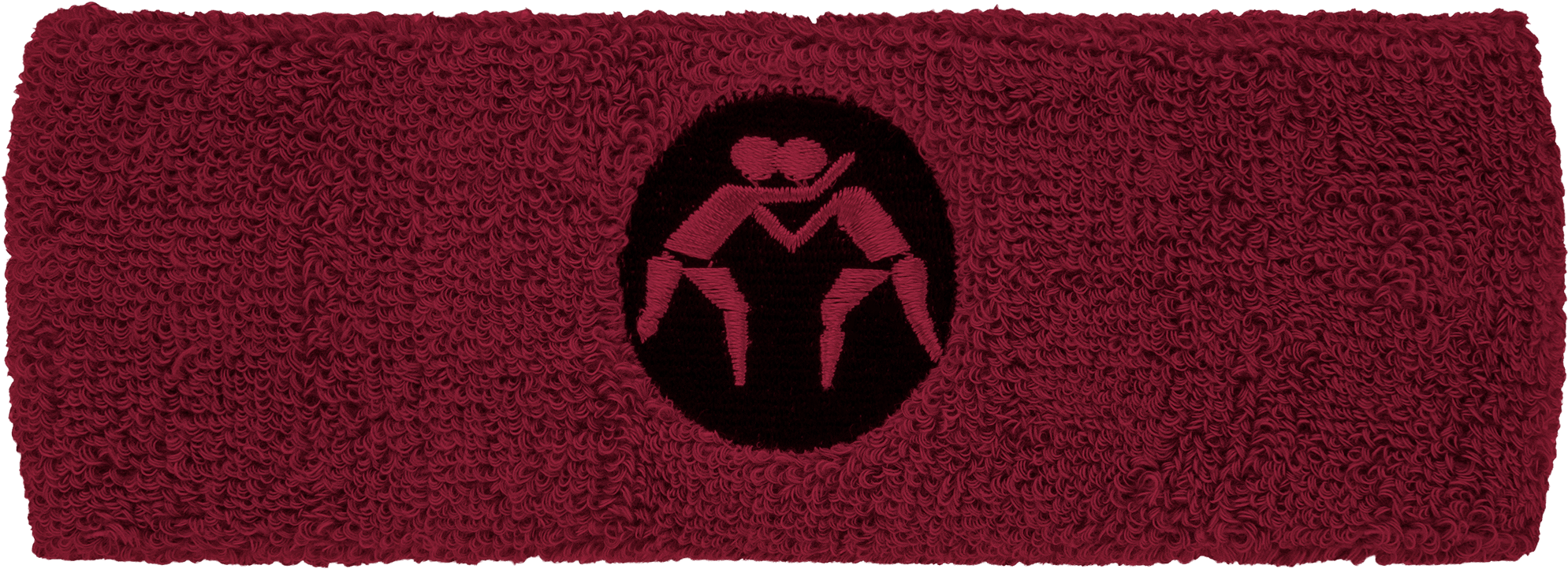 Wrestlingmart Headband Maroon Black Main - Carpet (2000x2000), Png Download