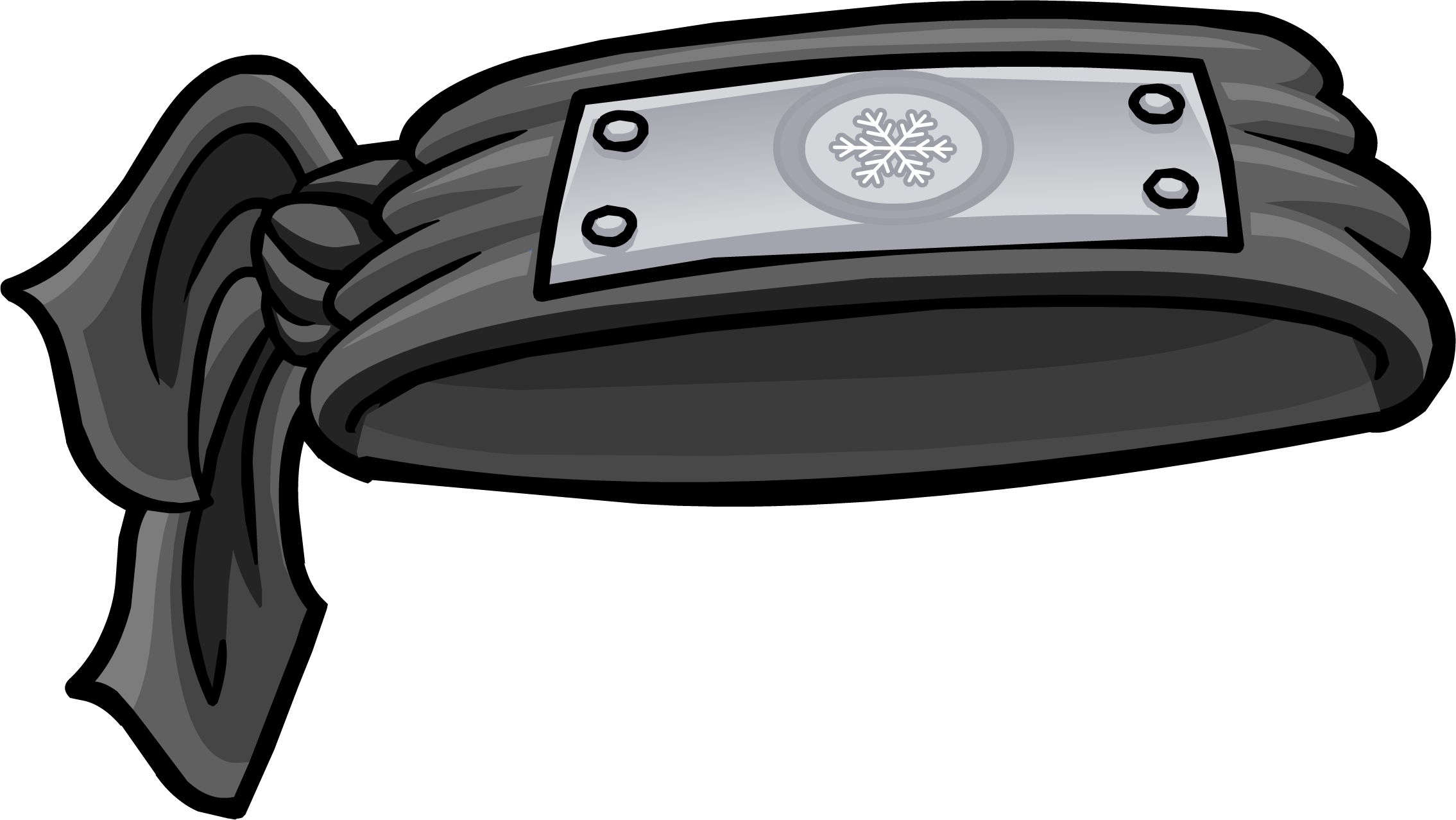 Black Ice Headband - Portable Network Graphics (2269x1277), Png Download