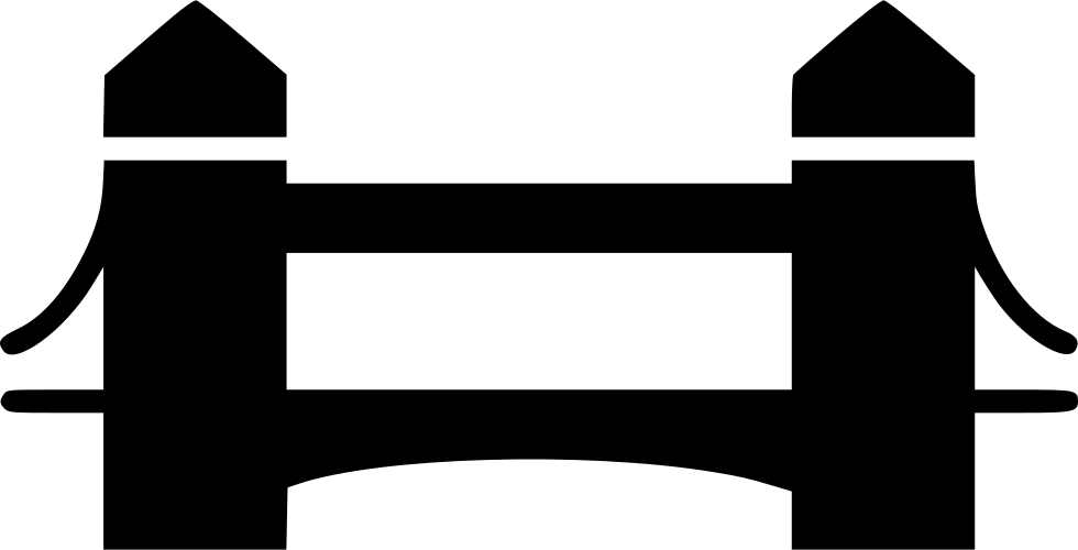 Png File - Tower Bridge (980x500), Png Download