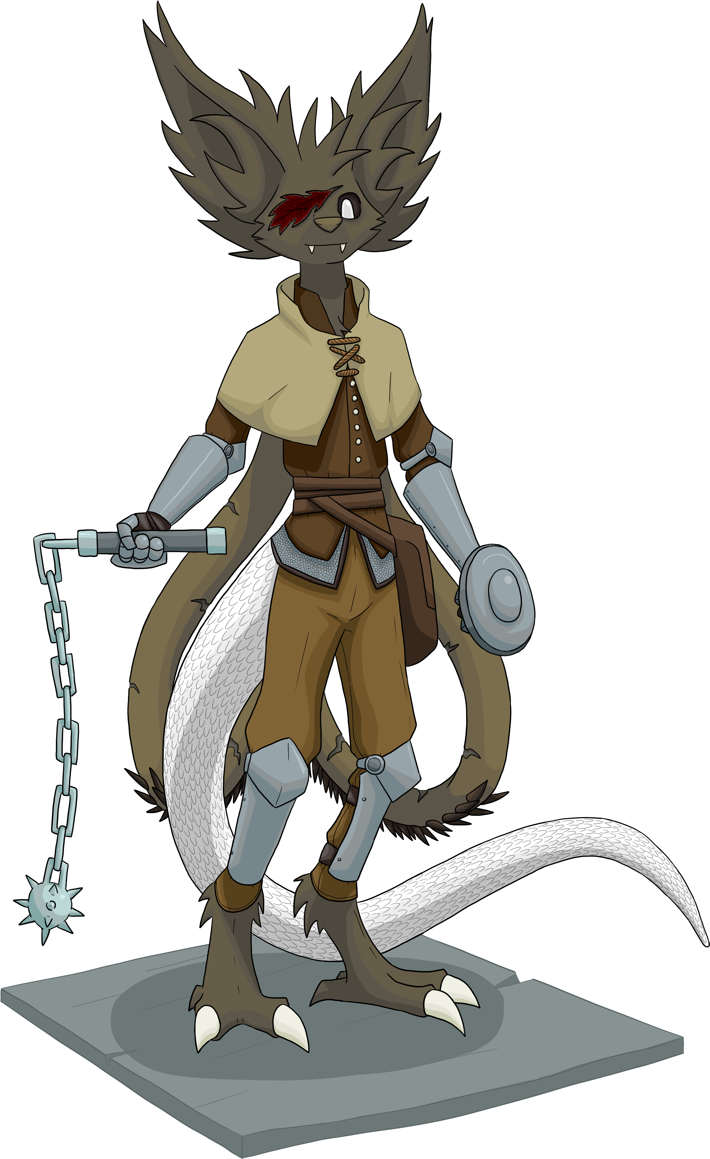 Khurn Adventurer - Deviantart (2652x4096), Png Download