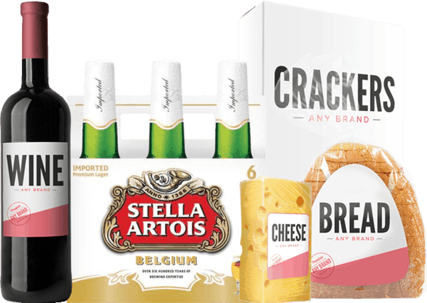 00 For Stella Artois® And Any Brand Gourmet Cheese, - Stella Artois (600x426), Png Download