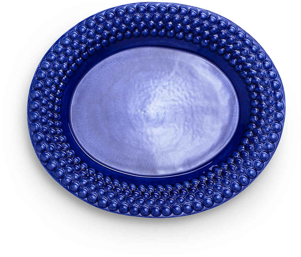 Oval Platter - Bubbles Platter Oval 35cm, Ocean (1200x1200), Png Download