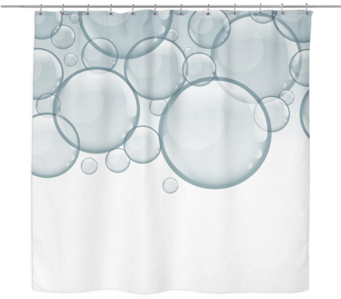 Unique Oxford Cloth Polyester Shower Curtain With Big - Soap Background Vectors (480x480), Png Download