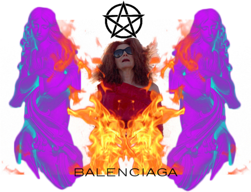 Balenciaga, Coven, And Satan Image - Soft Ghetto Tumblr Transparent (500x390), Png Download