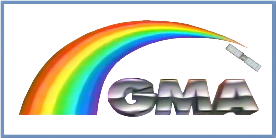 Gma Rainbow 3d - Gma 7 Logo 1995 (960x489), Png Download