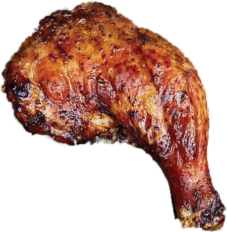 Barbecue Chicken (500x500), Png Download