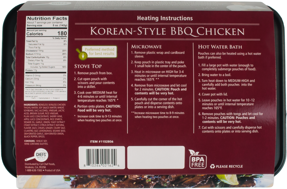 Korean-style Bbq Chicken - Barbecue Chicken (1024x1024), Png Download