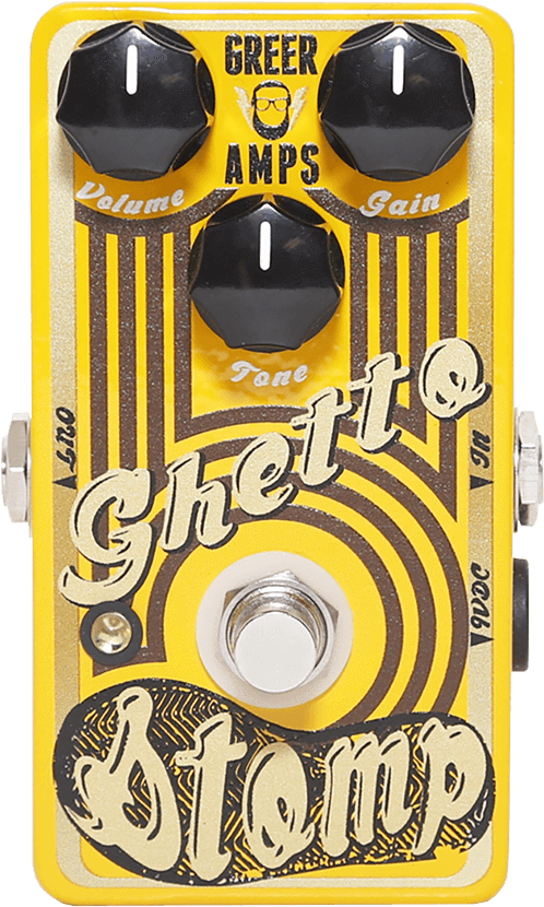 Greer Amps Ghetto Stomp Limited Edition Yellow Bc107b - Greer Amps Ghetto Stomp Effetto A Pedale (1000x1000), Png Download