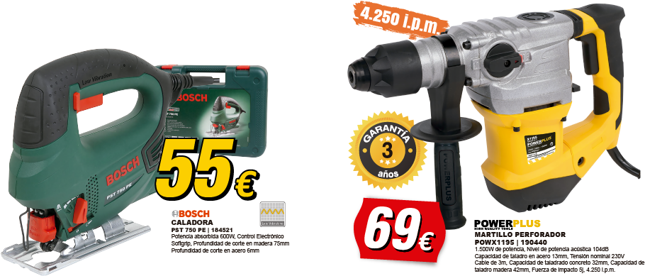 Prevnext1 2 3 4 5 6 7 - Powerplus Powx1195 Rotary Hammer (965x427), Png Download
