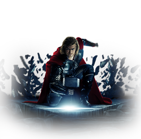 El Martillo De Thor Pesa Como 300mil Millones De Elefantes - Thor (2011) (495x487), Png Download