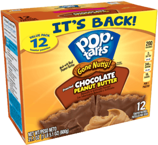 Pop-tarts® Gone Nutty Offer - Pop Tarts (348x348), Png Download