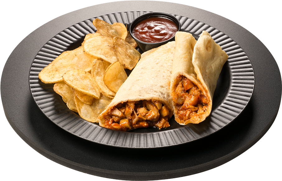 Pr Menu Ranch Wraps Bbqchicken 960x800 - Wrap (960x800), Png Download
