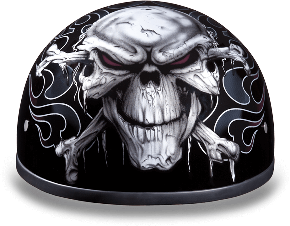 Skull Motorcycle Helmets 3xl (600x600), Png Download