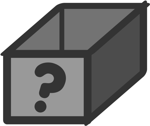 Black Box Clipart Png - Blackbox Clipart (600x600), Png Download