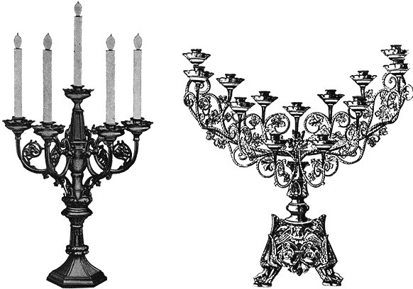 Our Catholic Company Provides Antique Church Supplies - Candle With Stand Png (600x420), Png Download