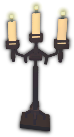 Macabre Candelabra - Wiki (419x628), Png Download