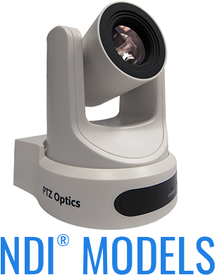 Ndi Models - Ptzoptics 20x Ndi Ptz Camera (white) (400x400), Png Download