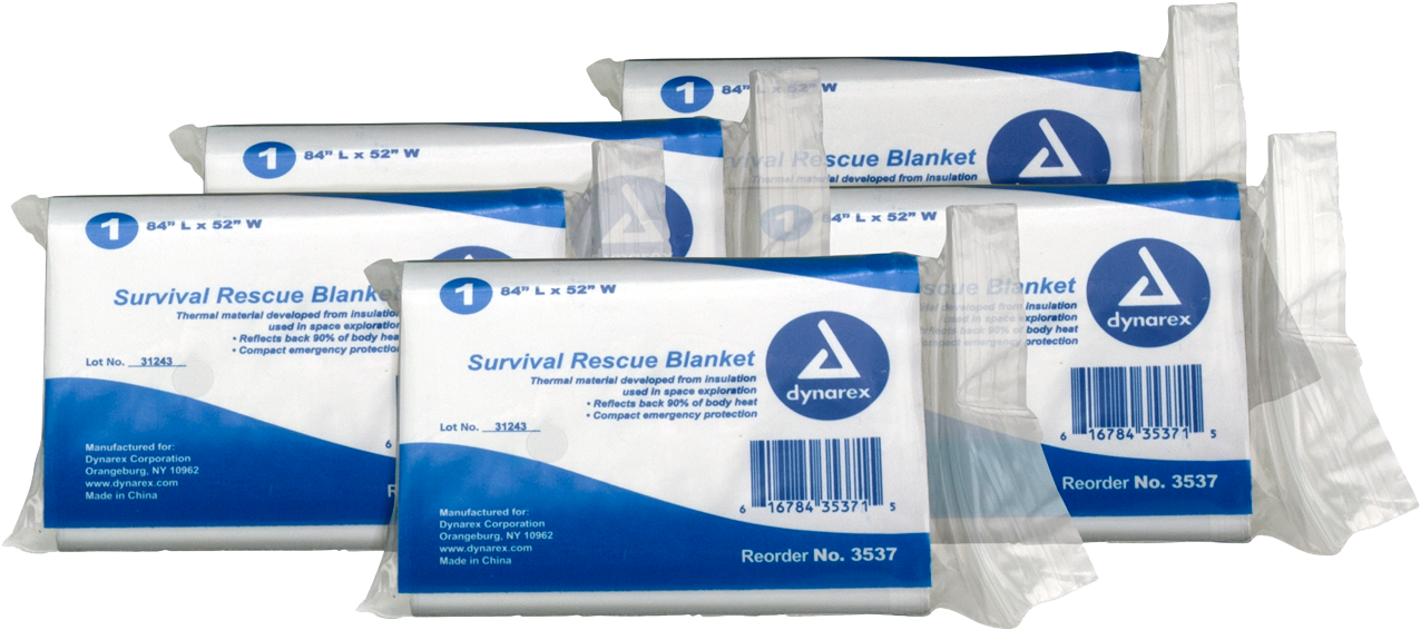 Emergency Blanket Pk/5 - Quiverr Emergency Mylar Thermal Blankets (1400x1399), Png Download