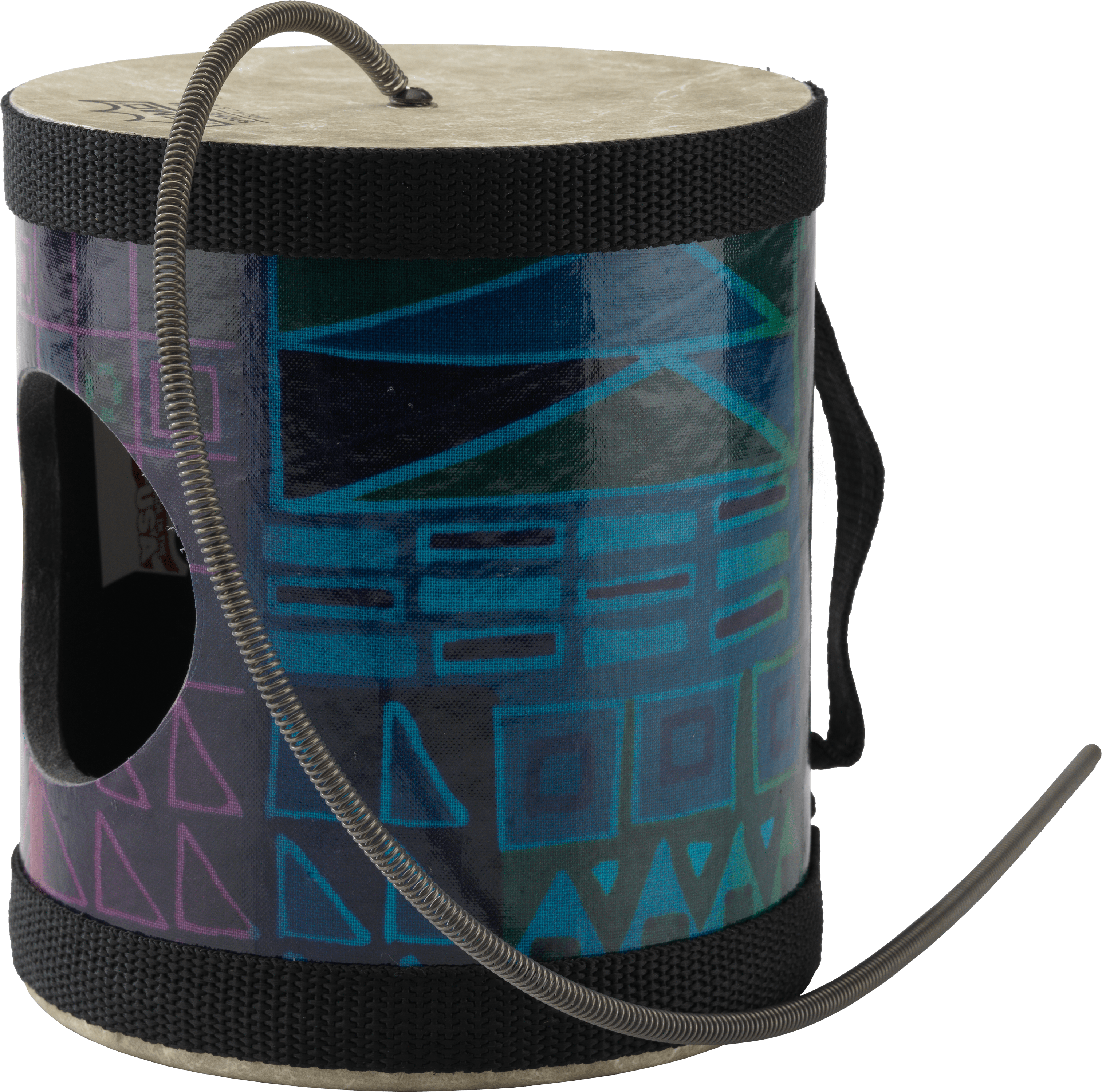 Remo Spring Drum-rainbow, 5" - Remo Sp-0505-17 Spring Drum (3300x3300), Png Download