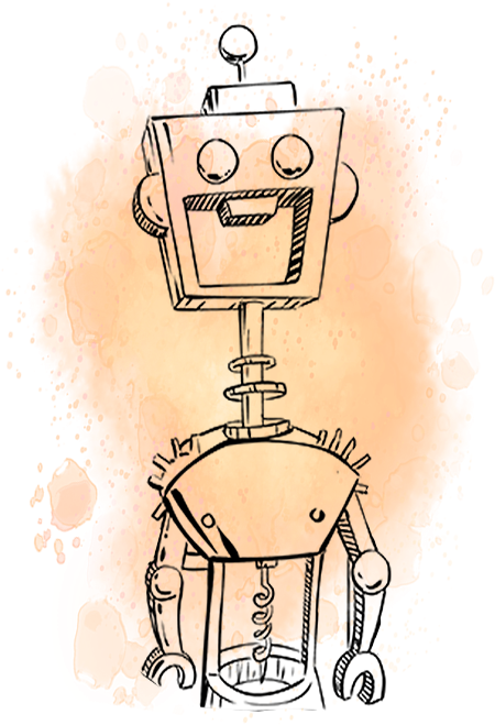 Wine Bot Resized - Wine (475x658), Png Download