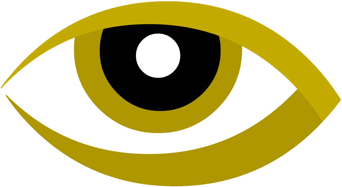 Logo Design By Sunflash For Eyes Gold Coast - Eye Logo In Gold Png (1200x657), Png Download