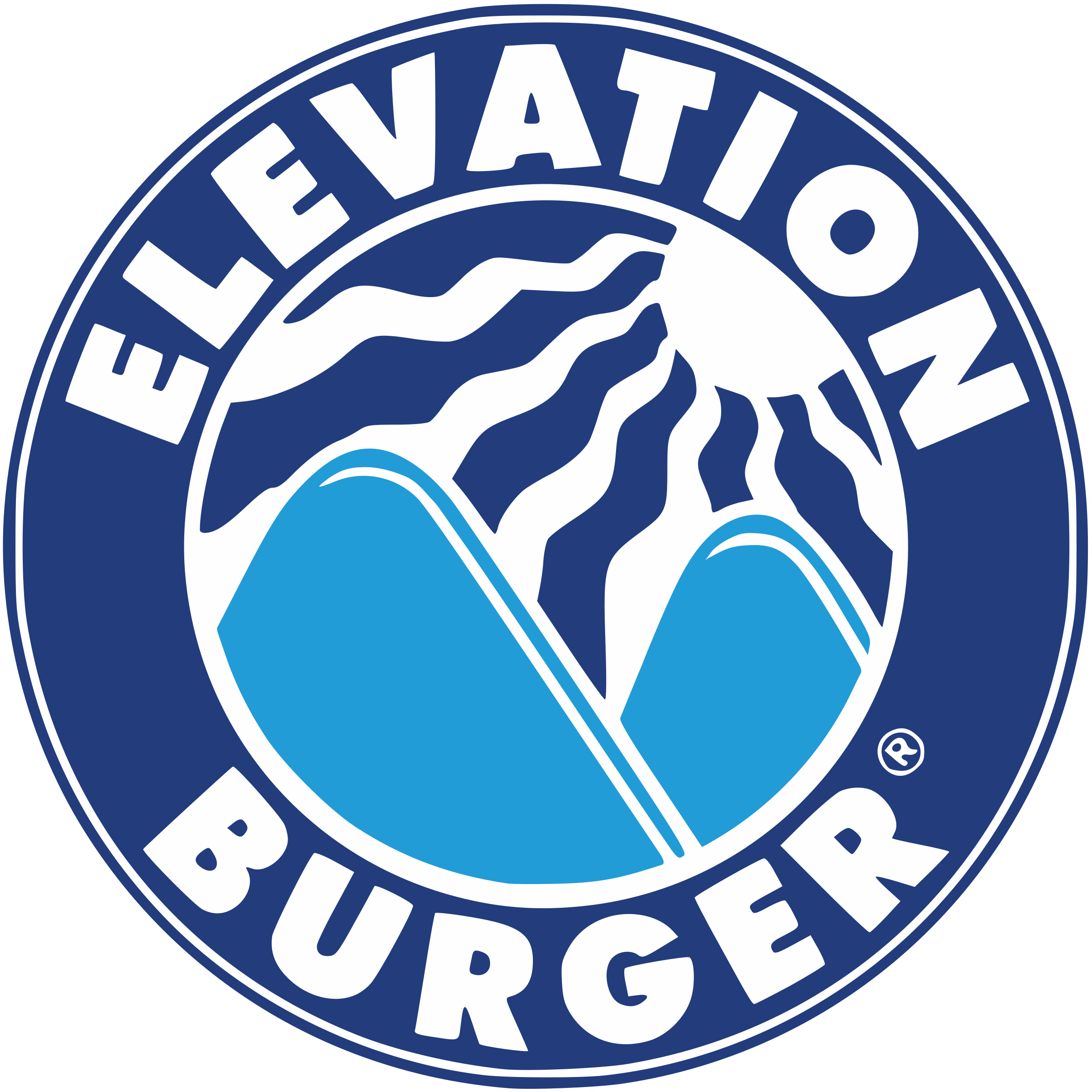 Elevation Burger Logo Png Transparent - Elevation Burger Logo (2400x2400), Png Download