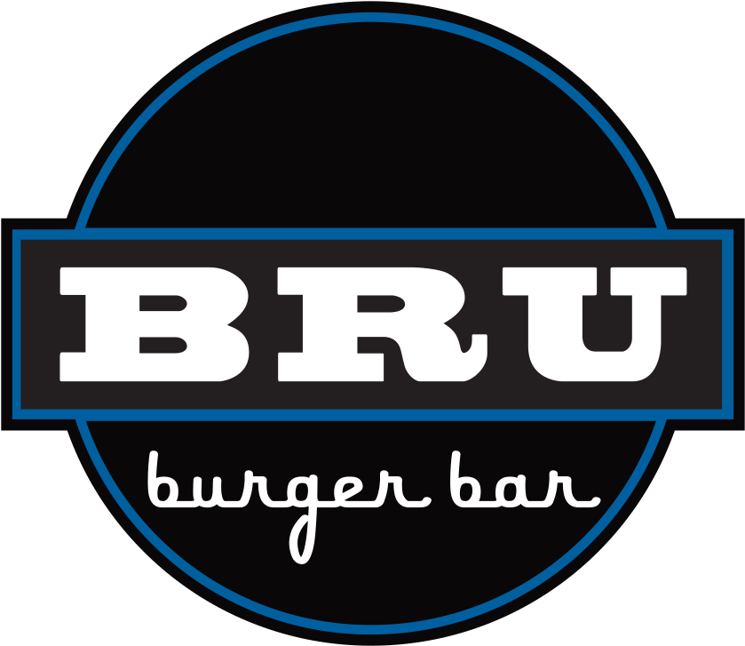 Bru Burger Bar Noblesville - Bru Burger Logo (854x742), Png Download