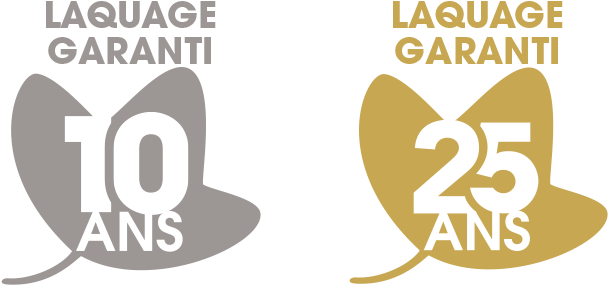 Logo Garanties Laquage 10 Ans Et 25 Ans By Profils - Graphic Design (698x310), Png Download