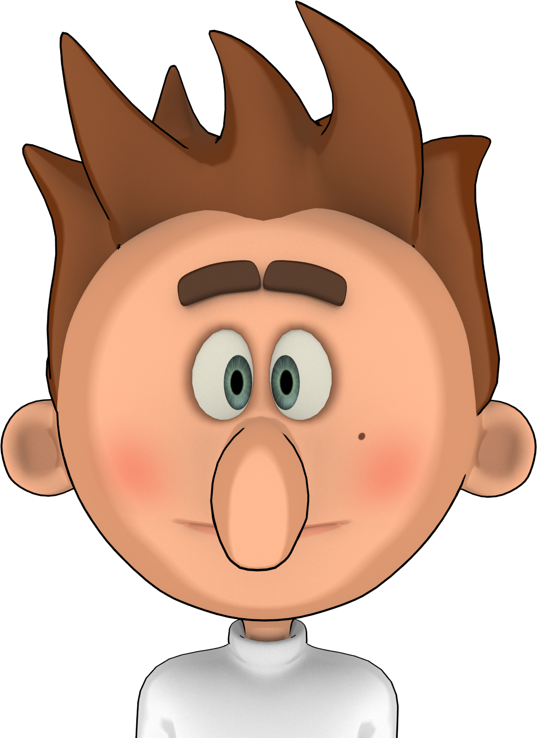 Funny Faces Clip Art Many Interesting Cliparts (1080x1484), Png Download