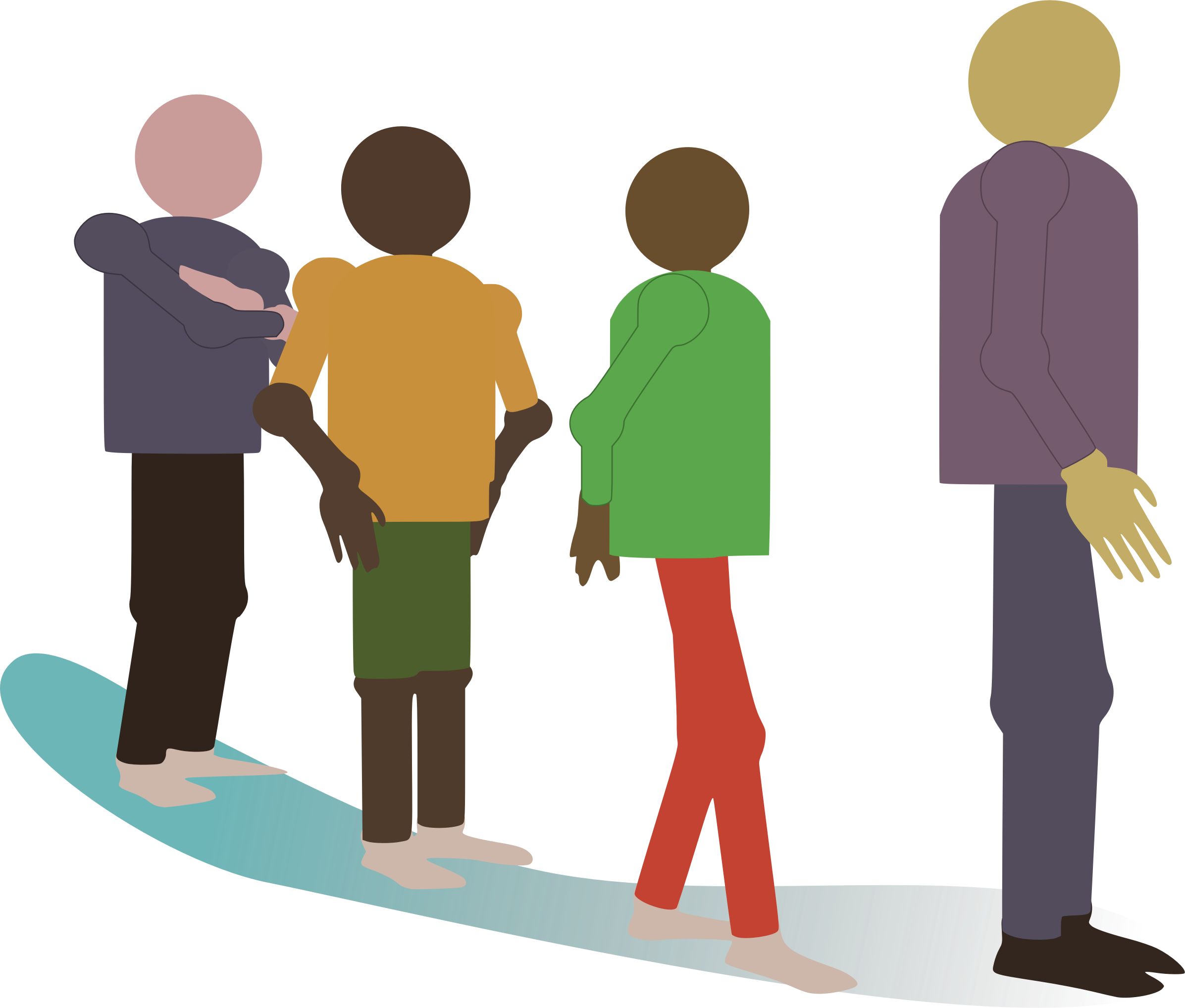 Waiting Line Png Free Download - Waiting In Line Clipart (2393x2036), Png Download