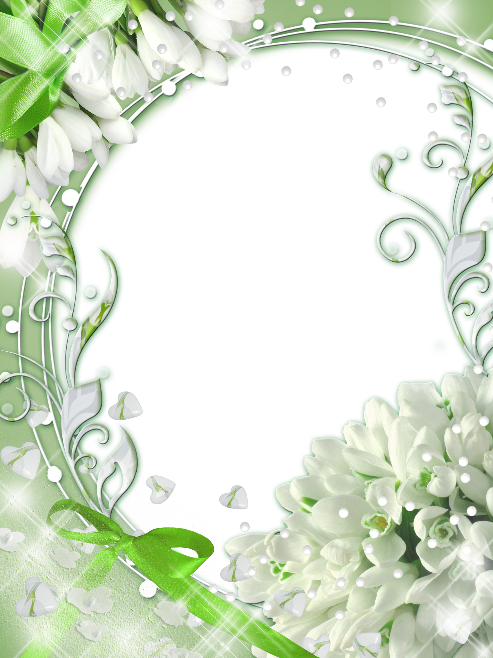 Png Photo, Invitation Background, Paper Background, - Png Frames Green (1700x2266), Png Download