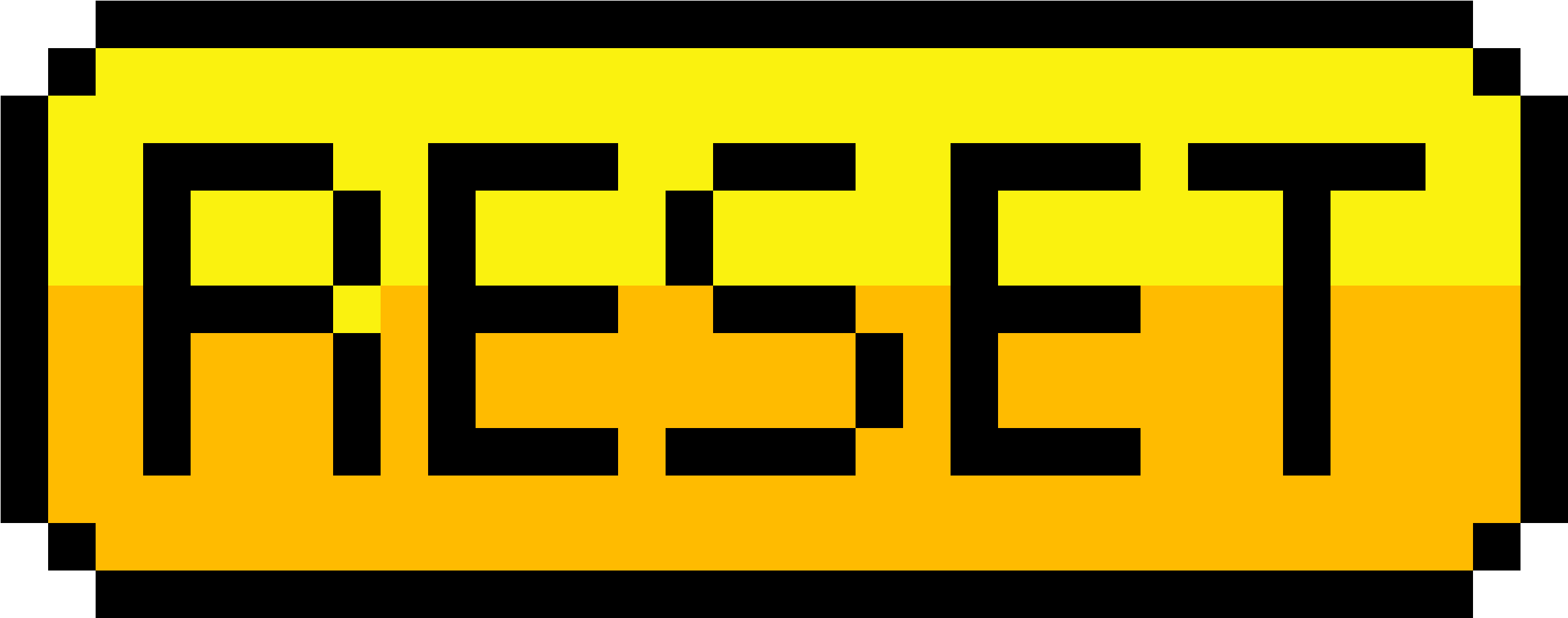 Reset Button - Bts Pixel Speech Bubble (2625x1125), Png Download