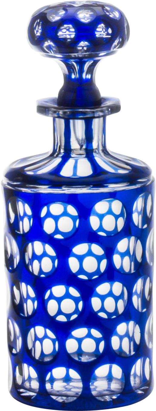 Boston And Sandwich Glass Cut Overlay Cobalt Blue Punty - Drill Bit (1346x1346), Png Download