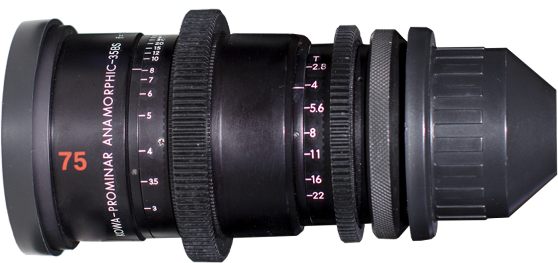75mm Kowa Prominar Anamorphic Lens T2 (1500x1000), Png Download