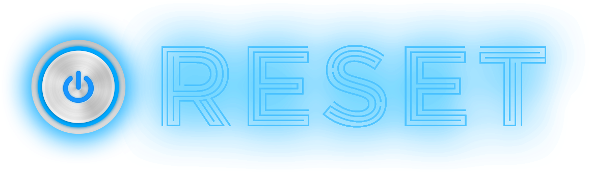 Reset With Button 2 - Illustration (1920x459), Png Download