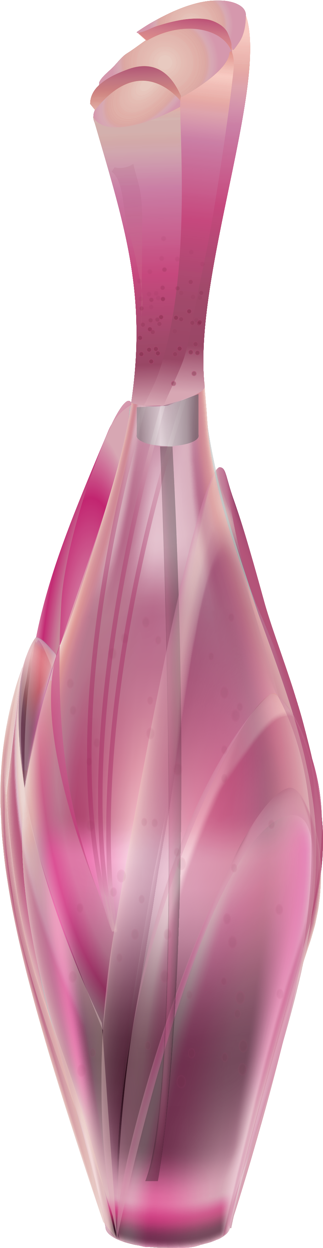 Perfume Bottle Png Clipart Picture - Flower Perfume Bottle Png (1171x4111), Png Download